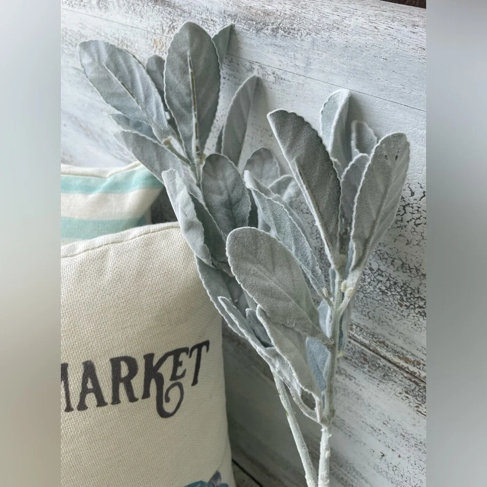 *Frosted Lamb’s Ear Spray, 26” One Spray